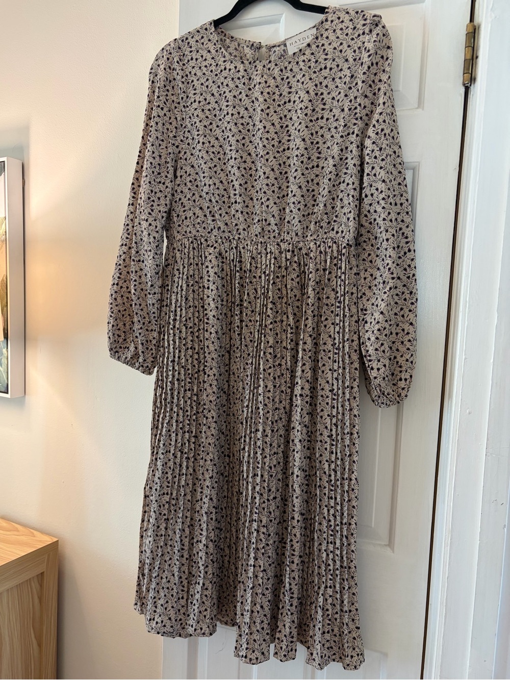 Maternity Midi Dress | Size Medium | The Nines by Hatch